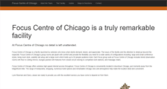Desktop Screenshot of focuscentre-chicago.com