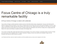 Tablet Screenshot of focuscentre-chicago.com
